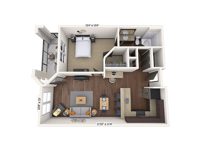Cottage floor plan