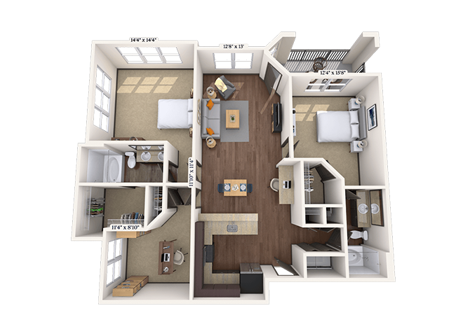 Manor floor plan