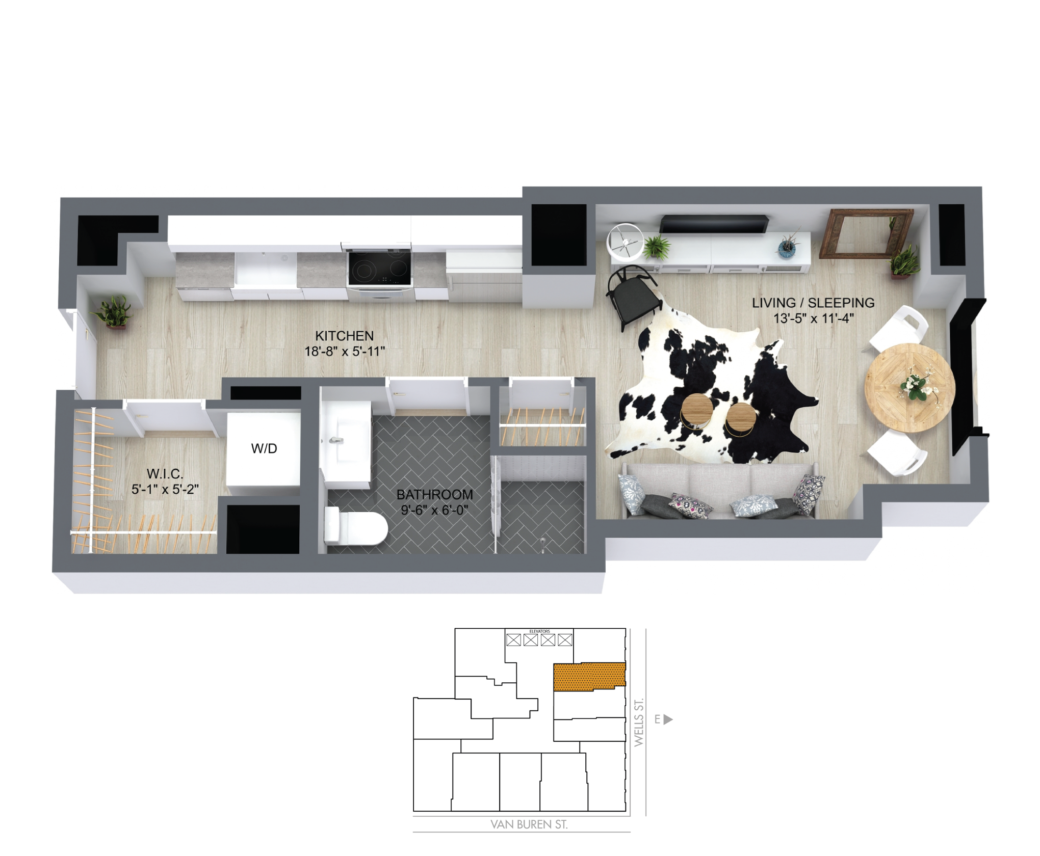 Unit 1502 floor plan