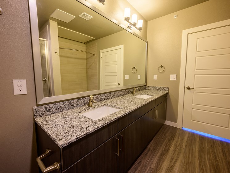 Large Bathroom with Double Vanity