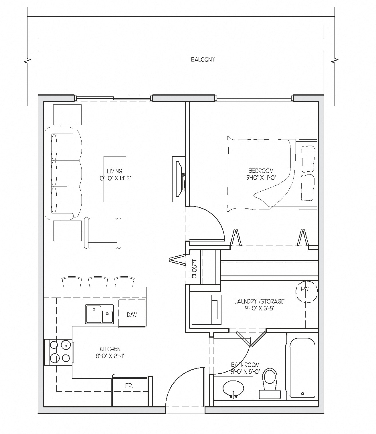 Floor Plans of Summerhill Place in Nanaimo, BC