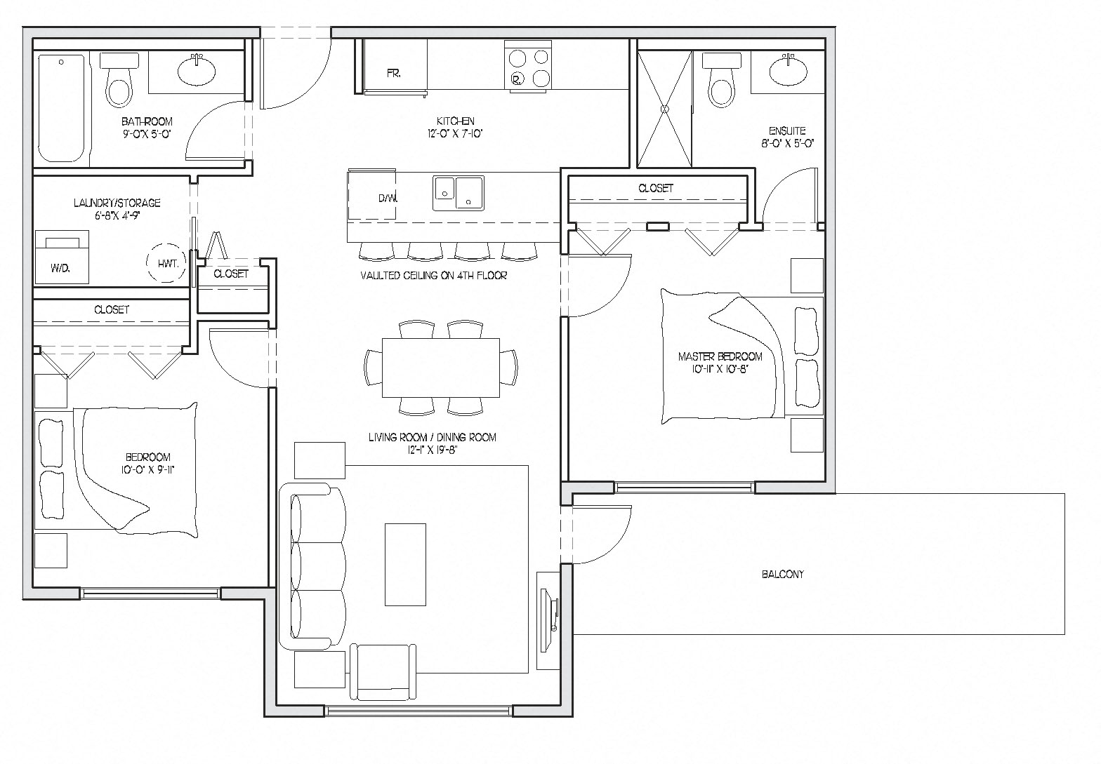 Floor Plans of Summerhill Place in Nanaimo, BC