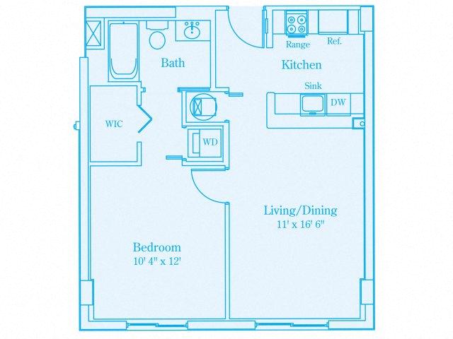 Suite A Floorplan