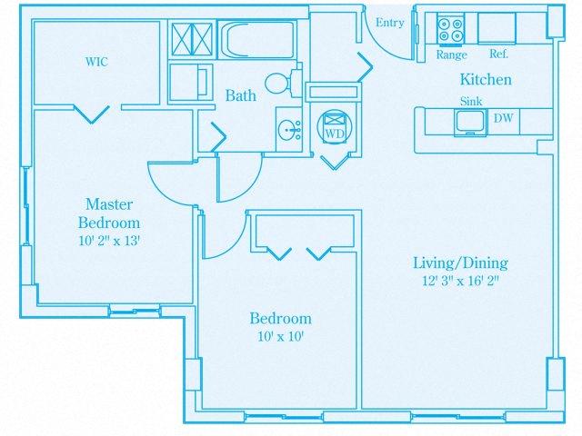 Suite A Floorplan