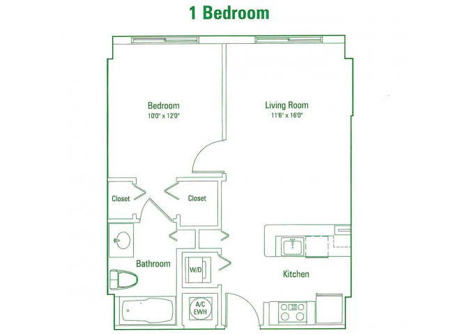 Suite A Floorplan