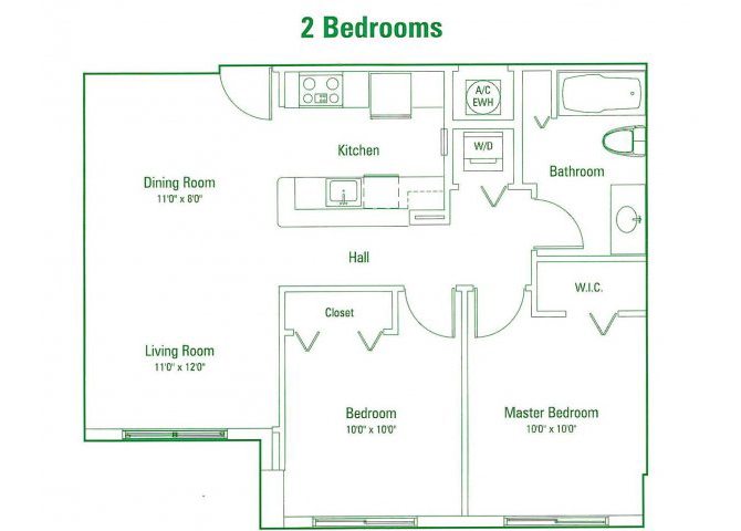 Suite A Floorplan