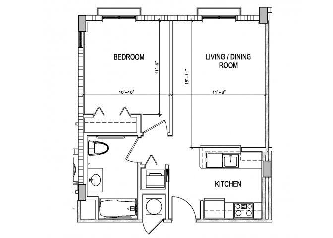 Suite A Floorplan