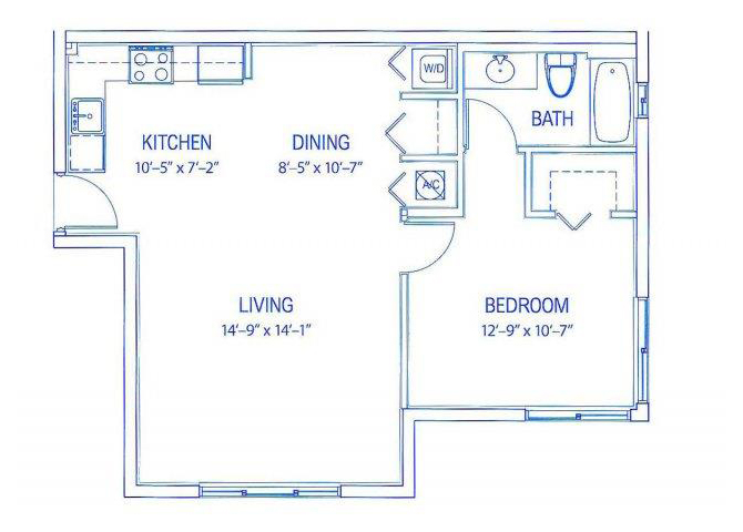 Suite A Floorplan