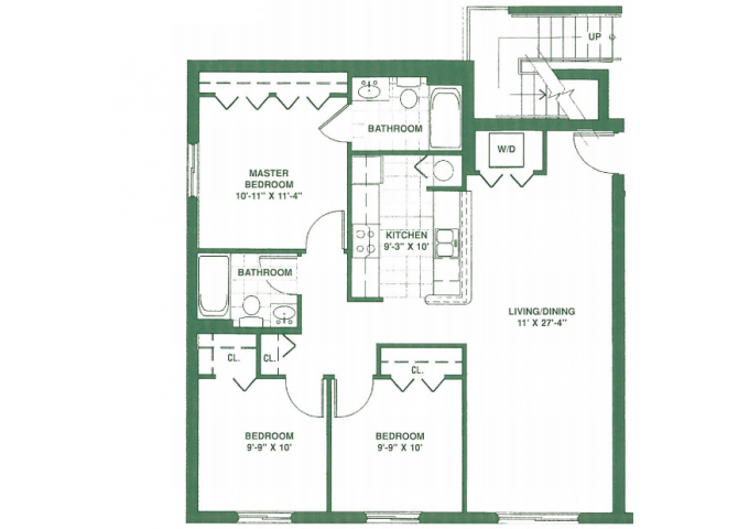 Suite A Floorplan