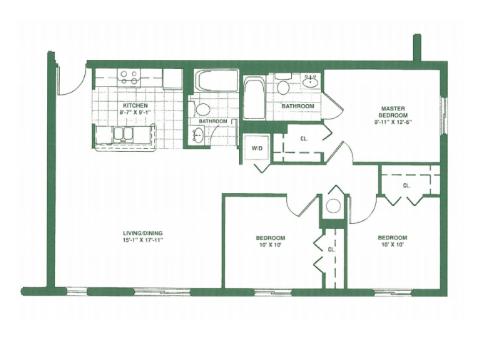 Suite A Floorplan