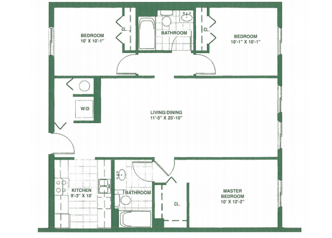 Suite A Floorplan