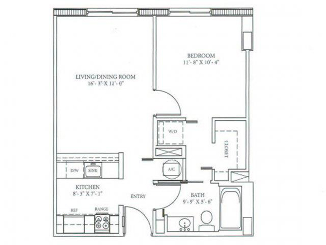 Suite A Floorplan