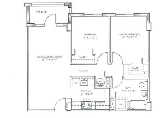 Suite A Floorplan