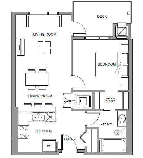 Floor Plans of Glenmore Central in Kelowna, BC