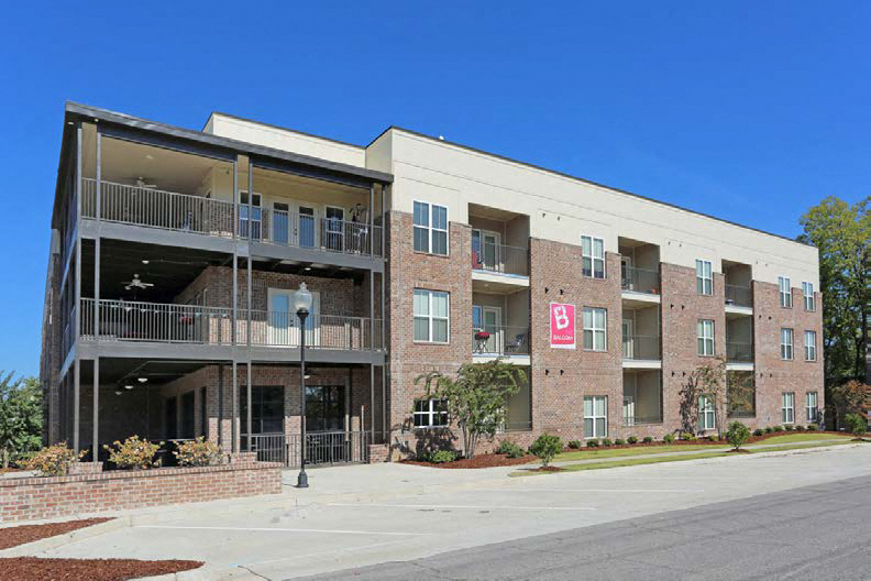 The Balcony Apartments in Tuscaloosa, AL, Exterior