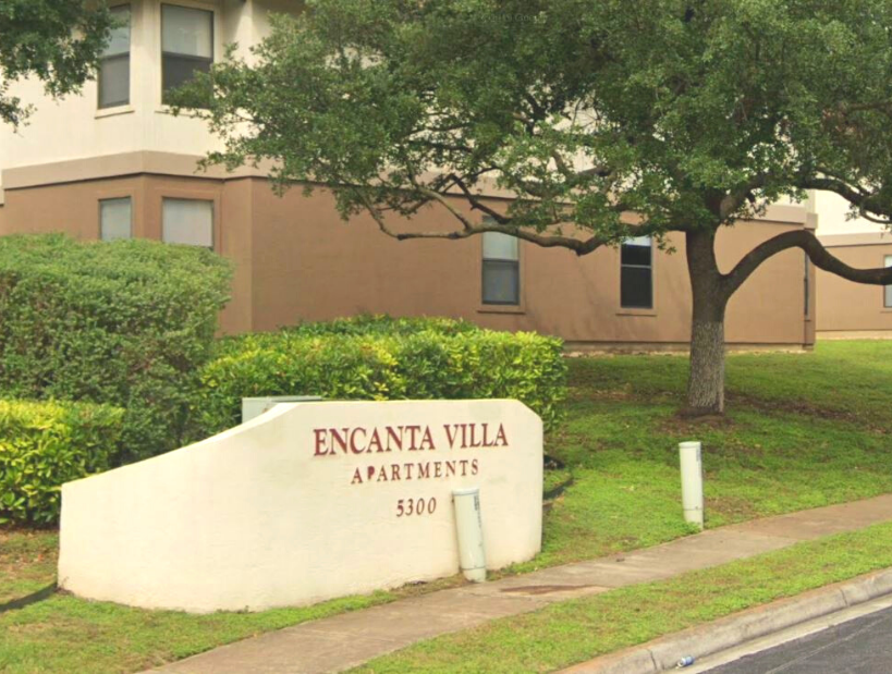 Encanta Villa Property Sign