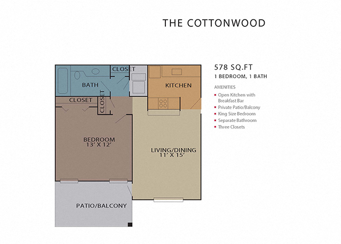 The Cottonwood floor plan