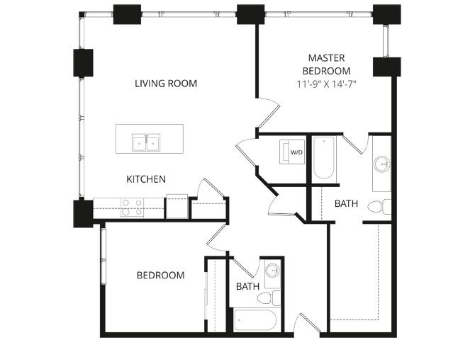 Pinsetter floor plan