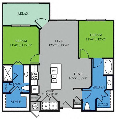 b1 floorplan