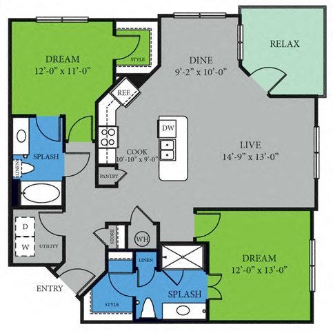 b3 floorplan
