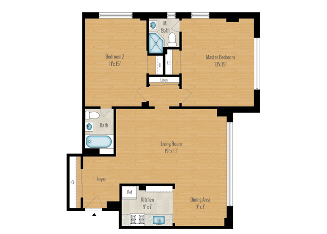 2 Bedroom Image