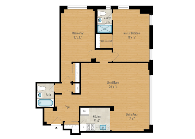 2 Bedroom Image