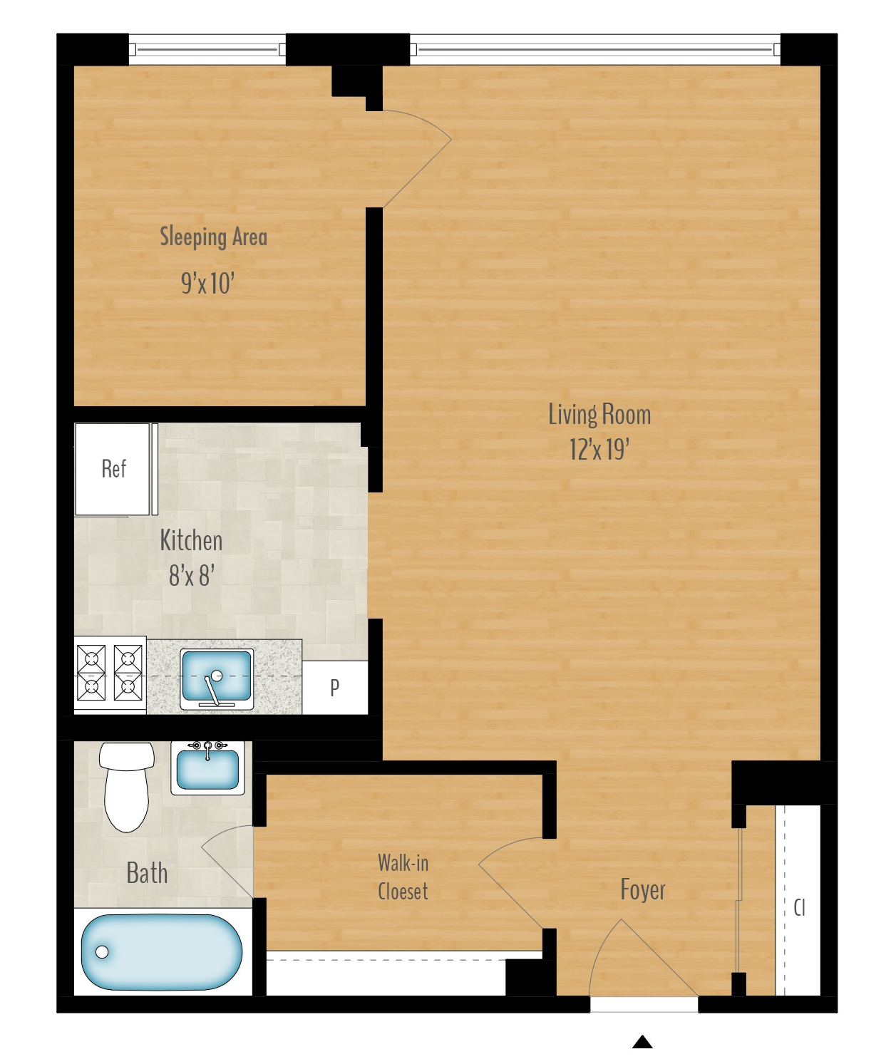 Junior 1-Bedroom Image