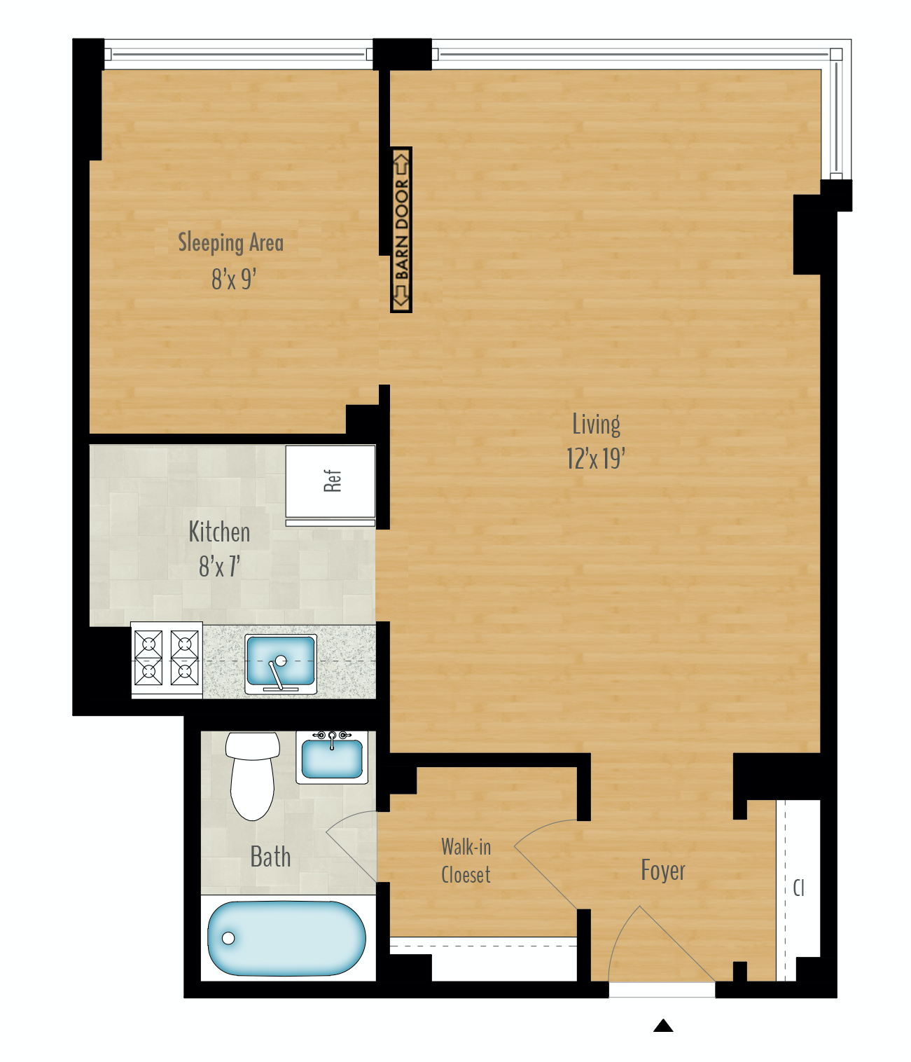 Junior 1-Bedroom Image