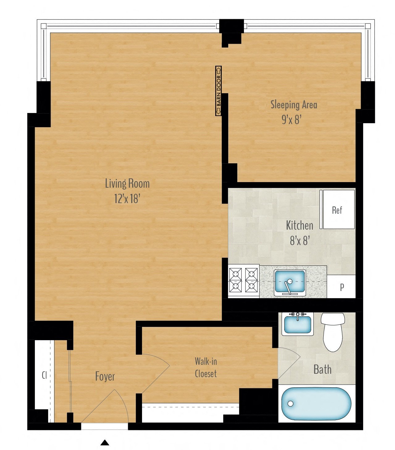 Junior 1-Bedroom Image