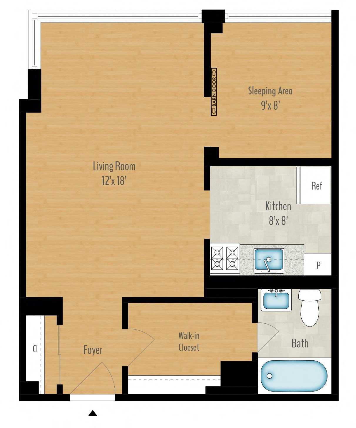 Junior 1-Bedroom Image