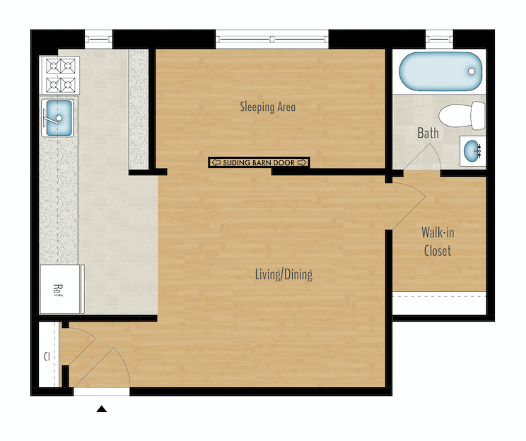 Junior 1-Bedroom Image