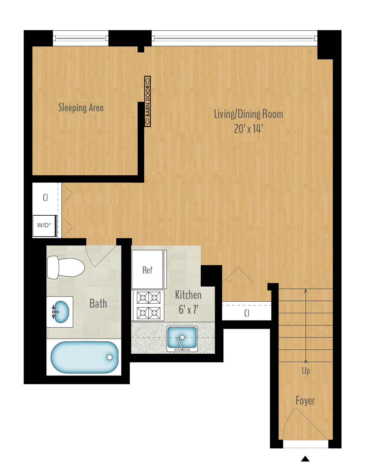 Junior 1-Bedroom Image