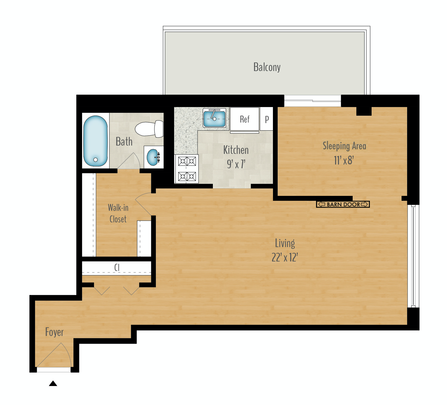 Junior 1-Bedroom Image