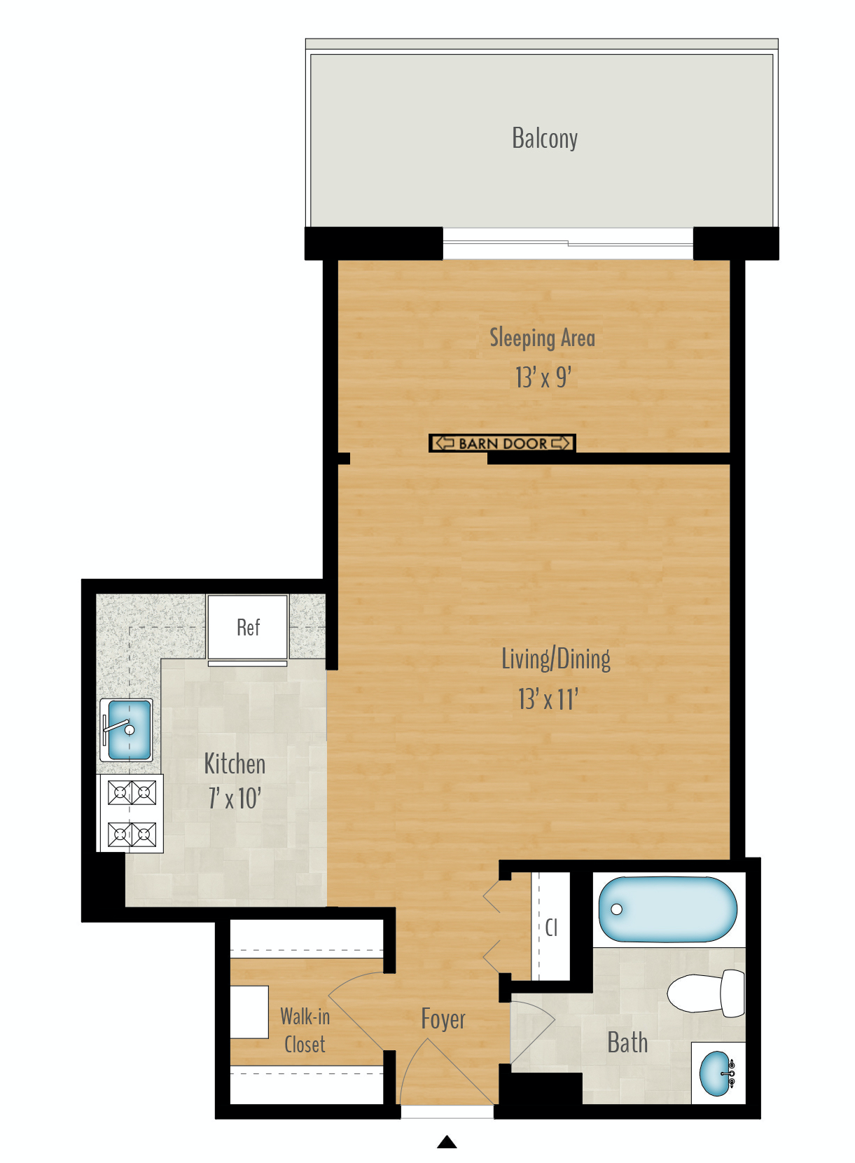 Junior 1-Bedroom Image