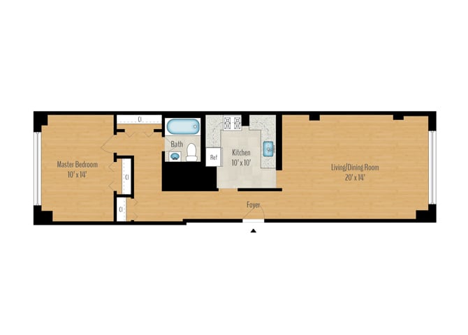 1 Bedroom Image