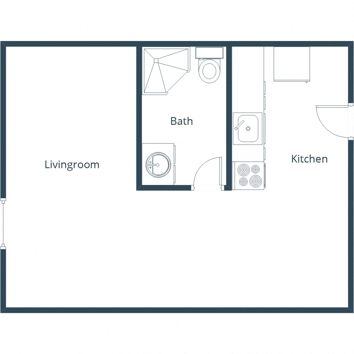 Suite A Floorplan