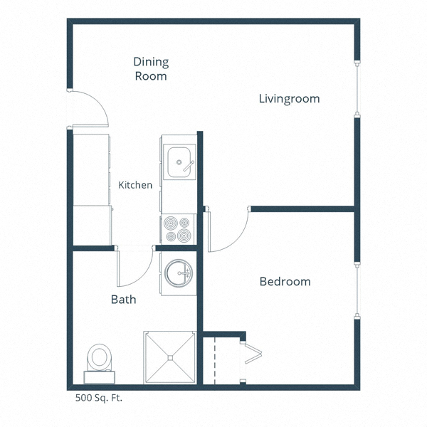 Suite A Floorplan