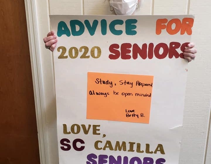 Advice For 2020 Seniors at Savannah Court of Camilla, Camilla