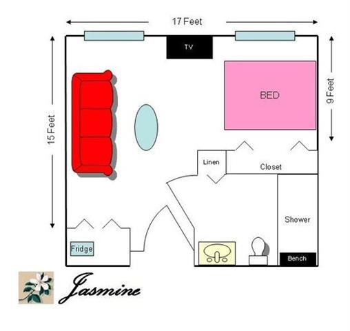Jasmine Floor Plan Jasmine Floor Plan at Savannah Court of The Palm Beaches, Florida
