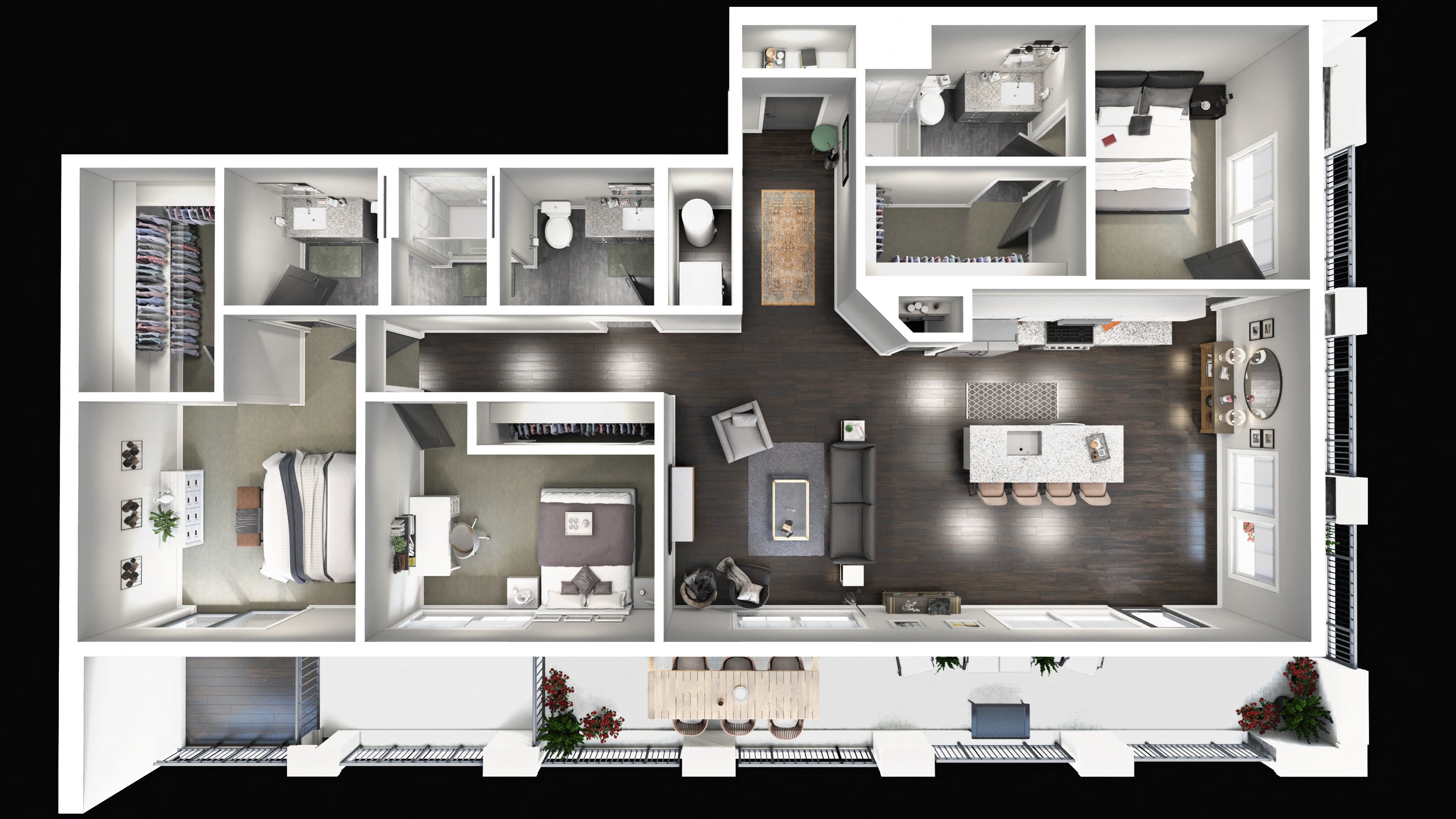 3 Bedroom