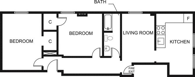 Image of 217 Laurier - Plan A