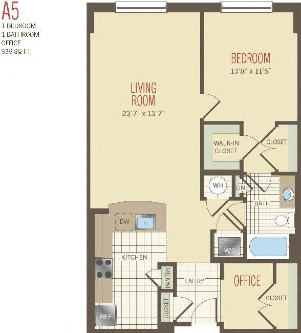 Apartment 0315 floor plan thumb