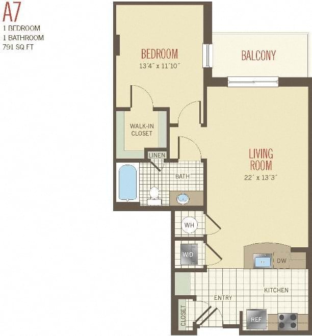 Apartment 0521 floor plan thumb