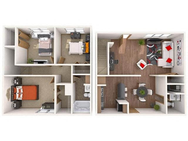 Windsor Townhouse floor plan