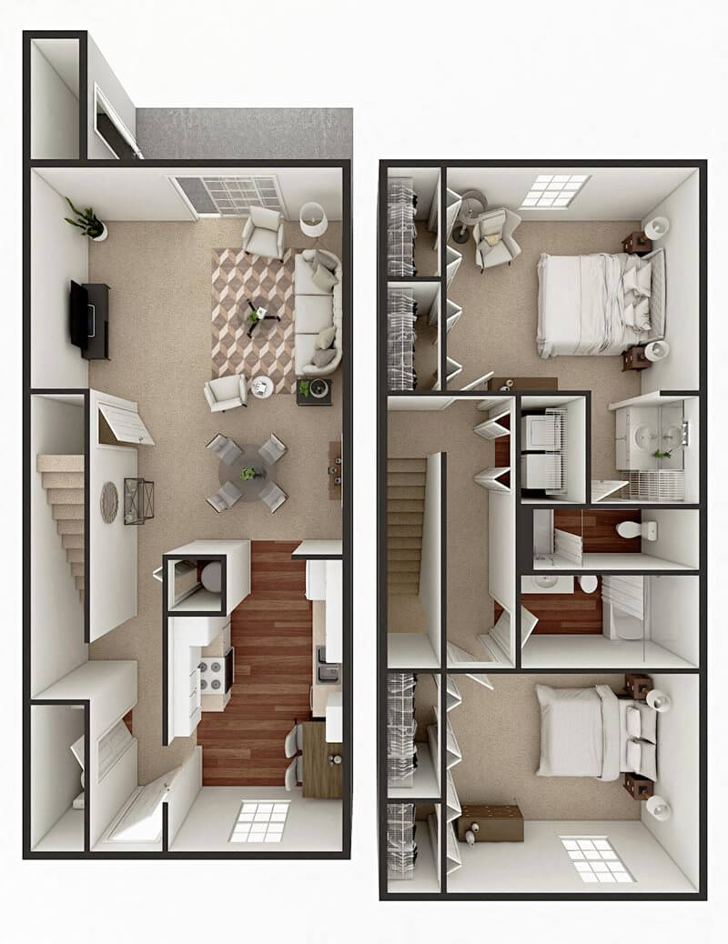 Baron floor plan