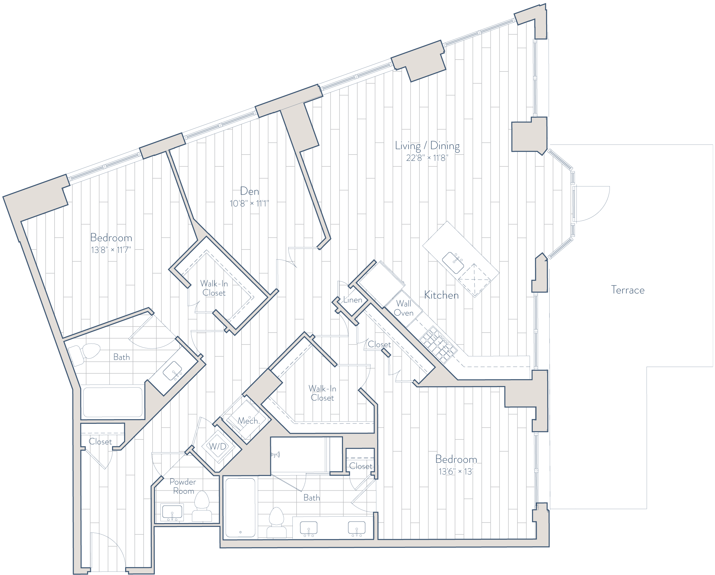 Floor plan of apartment 0139