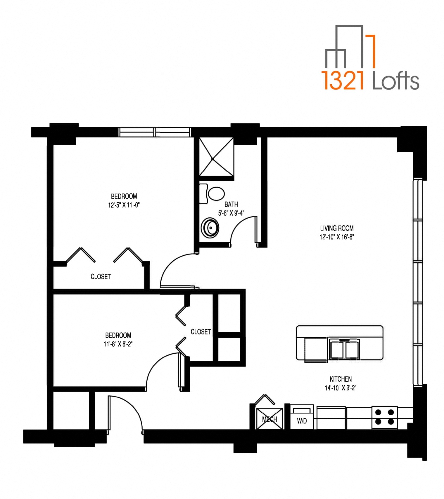 Floor Plans 1321 Lofts Apartments In Columbia Sc