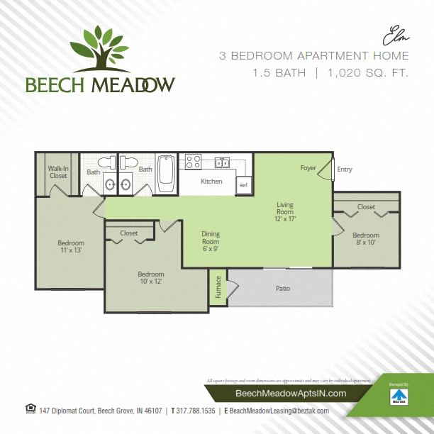 Elm floor plan