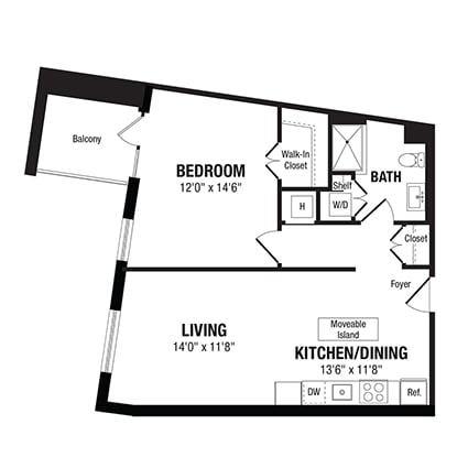 Floor Plan Image of Unit 01306