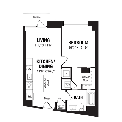 Floor Plan Image of Unit 11303